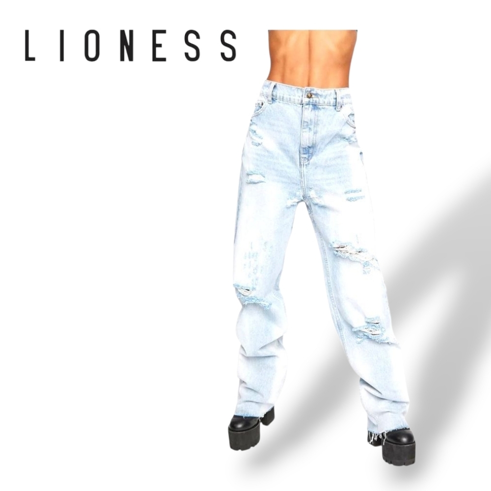 Lioness Cobain Boyfriend Jeans